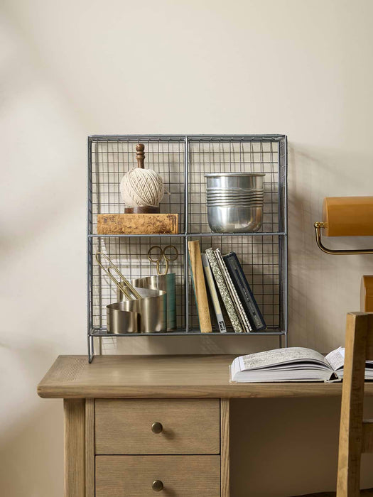 Small Wire Storage Rack - Grey