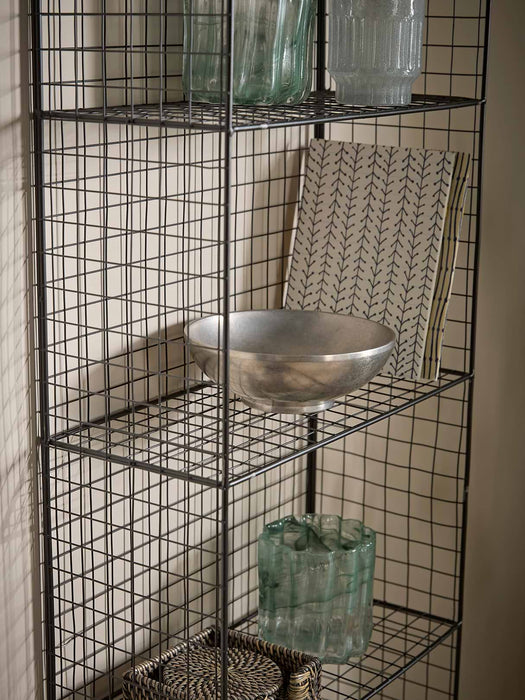 Large Wire Shelf Unit - Black
