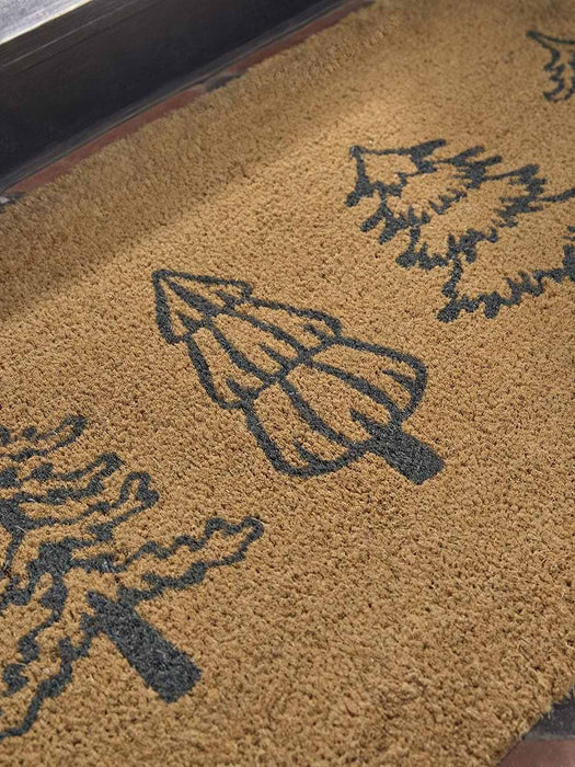 Festive Trees Doormat - Double