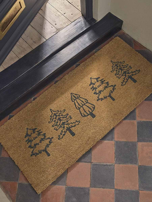 Festive Trees Doormat - Double