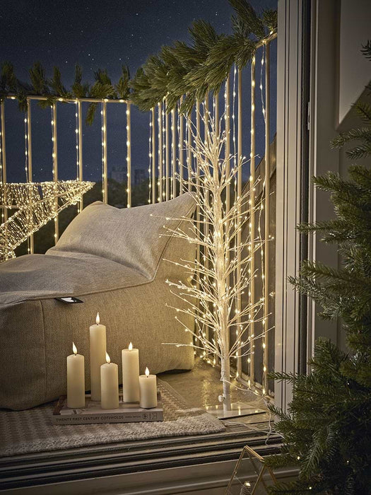 Indoor Outdoor LED Twinkling Tree - Small