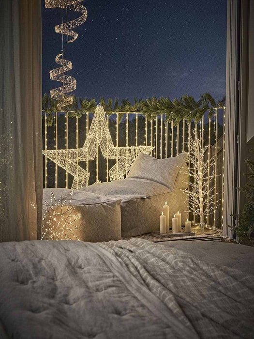 Indoor Outdoor LED Twinkling Tree - Small