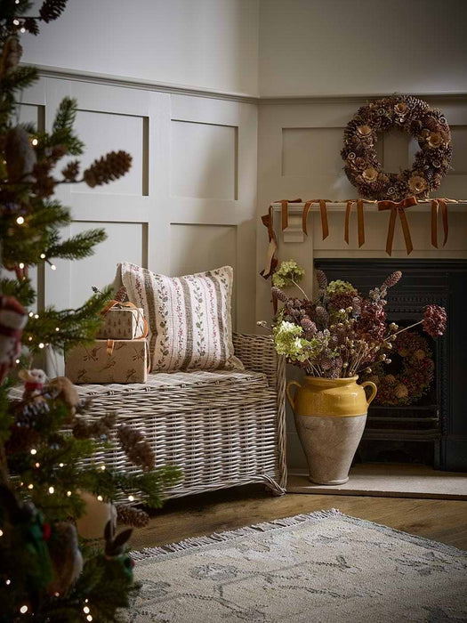 Holly Berry Square Cushion