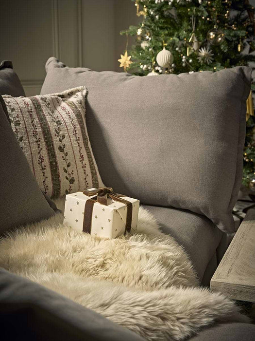 Holly Berry Square Cushion