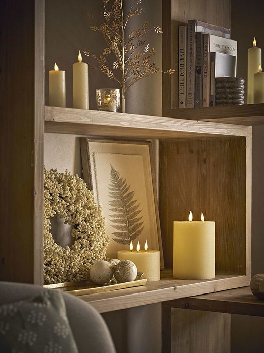 Six Piece Remote Controlled LED Candle Set