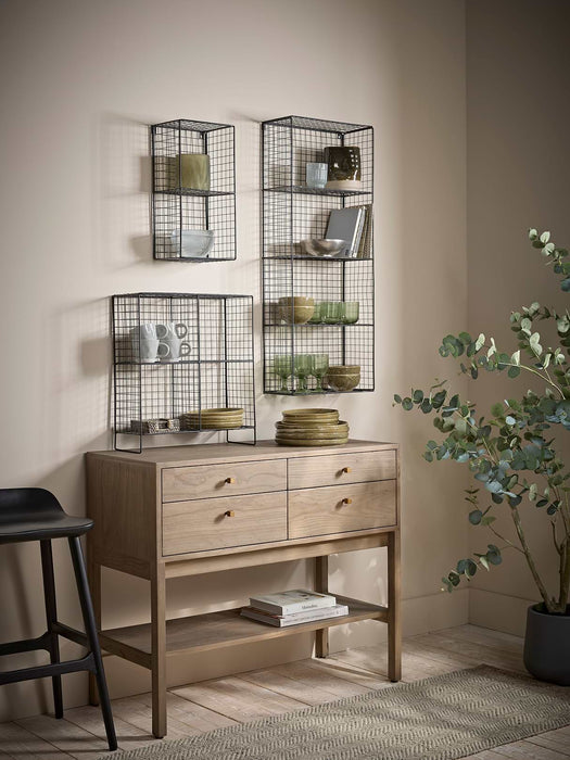 Small Wire Storage Rack - Black