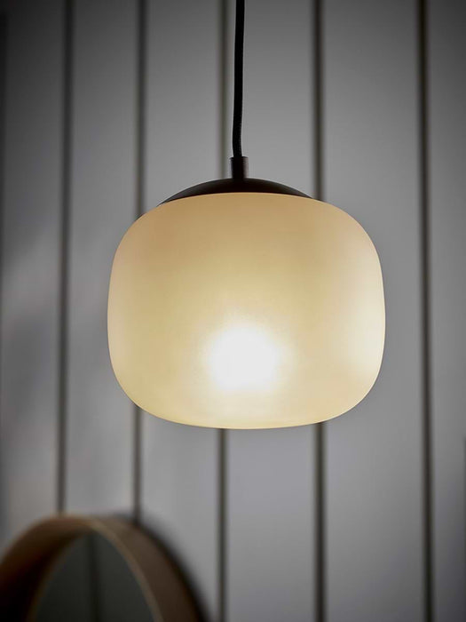 Frosted Squoval Pendant