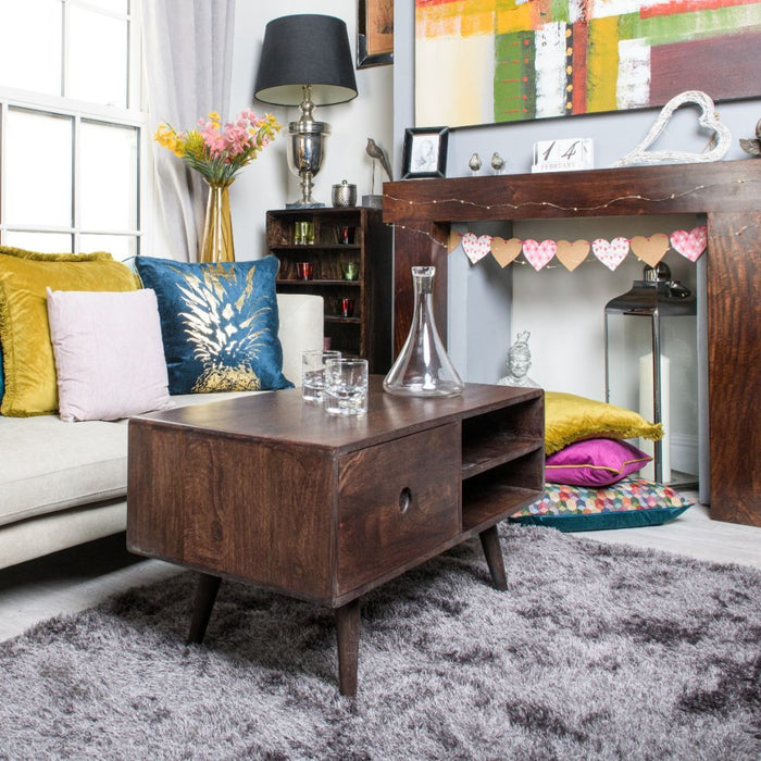 Vintage Mango 90cm Coffee Table - Last one Remaining