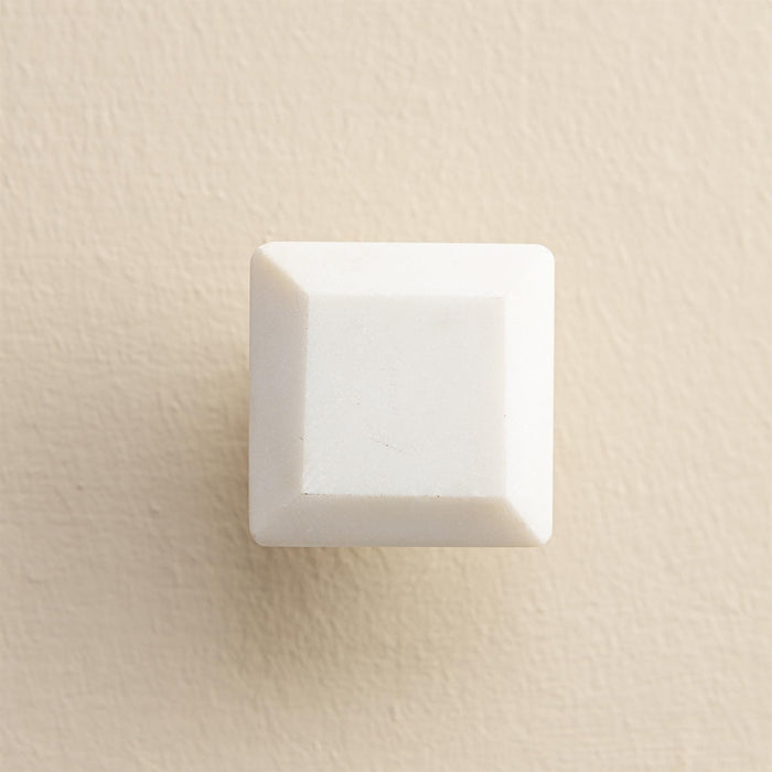 Samara White Stone Drawer Knobs