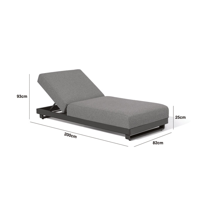 Outdoor Fabric Ibiza Sunlounger