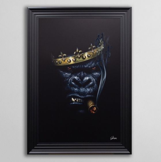 Acre & Artisan Bad King Framed Art