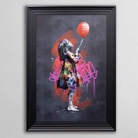 Acre & Artisan Graffiti Framed Art Balloon