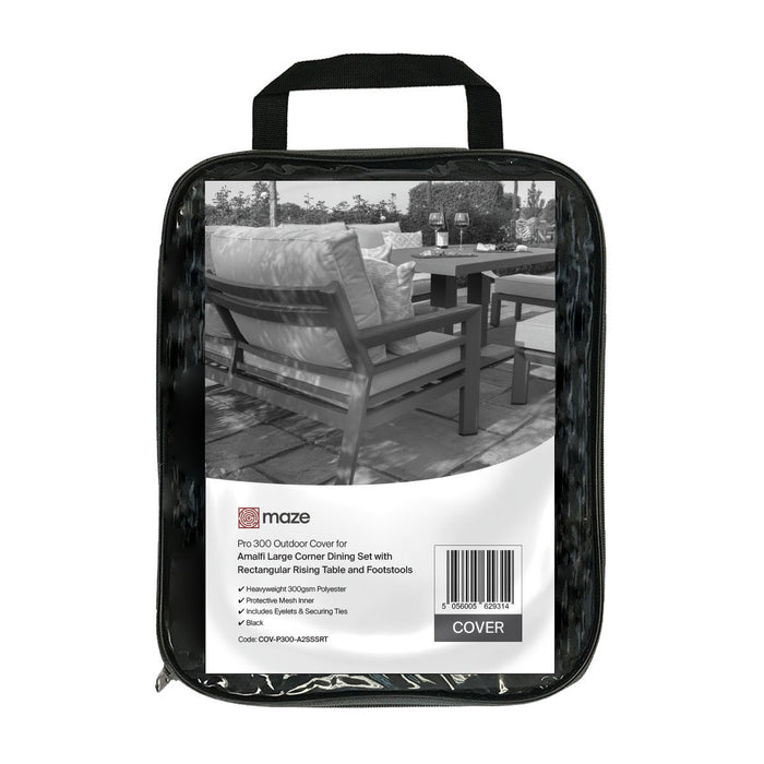 Pro 300 Outdoor Cover for 2 Seat Sofa Set with Rising Table - W191xD182xH93cm