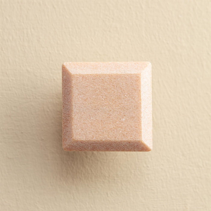 Mila Blush Stone Rectangle Drawer Knobs