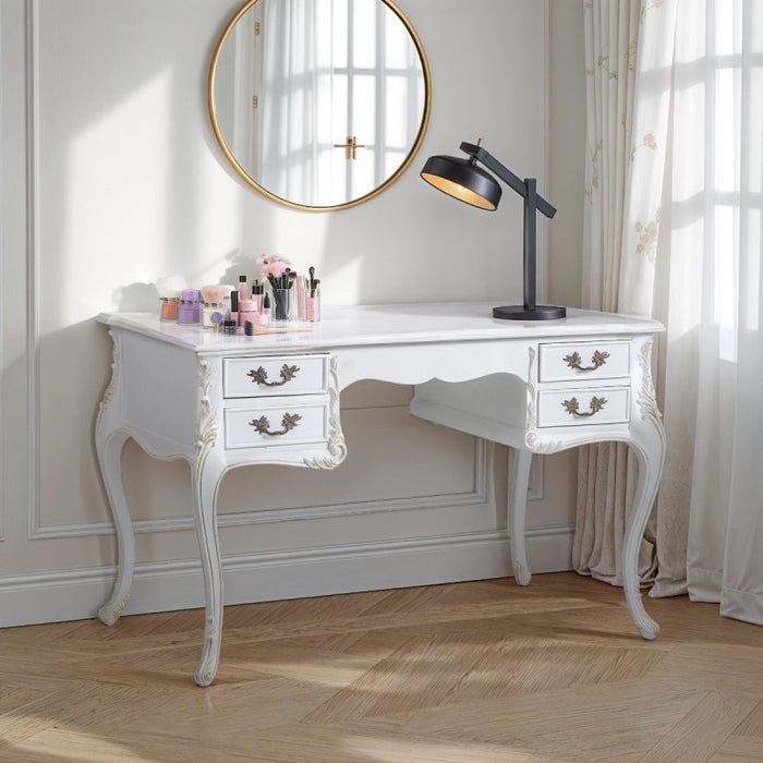 Beaulieu Antique White French Writing Desk