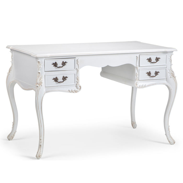 Beaulieu Antique White French Writing Desk
