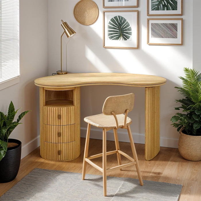 Belfort 3 Drawer Writing Desk