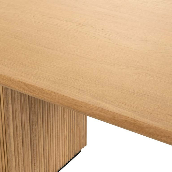 Belfort Dining Table - Natural Oak