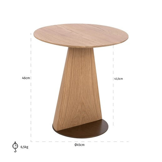 Belfort Natural Oak Sofa Table