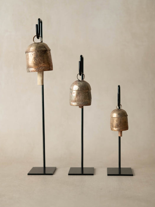 Cow Bells with Iron Stands