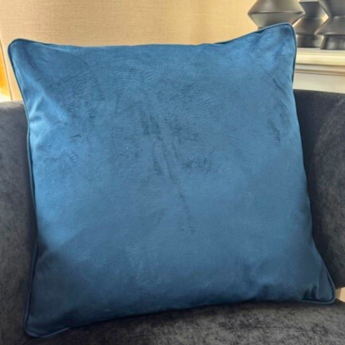 Bexley Navy Piped Cushion