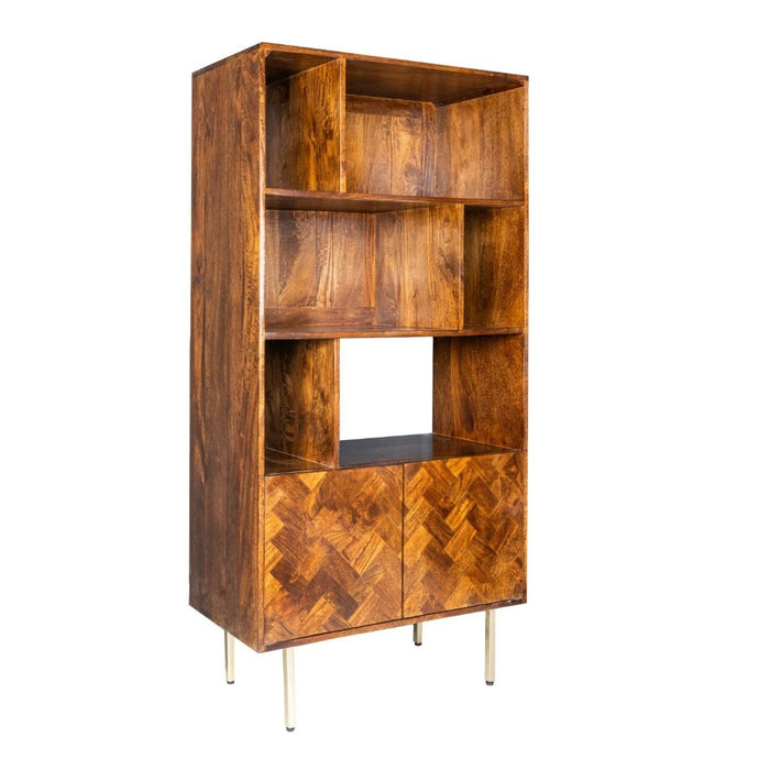 Block Mango 80cm Bookcase - In Stock