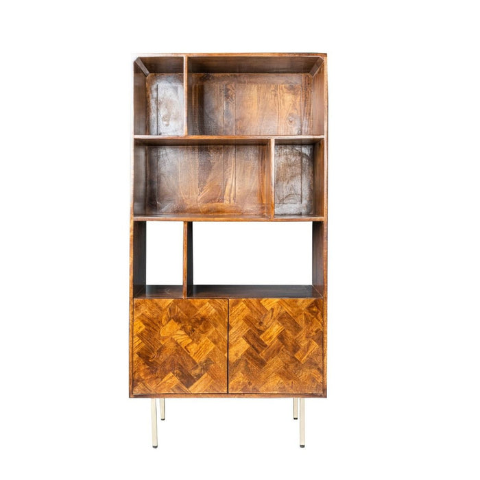 Block Mango 80cm Bookcase - In Stock