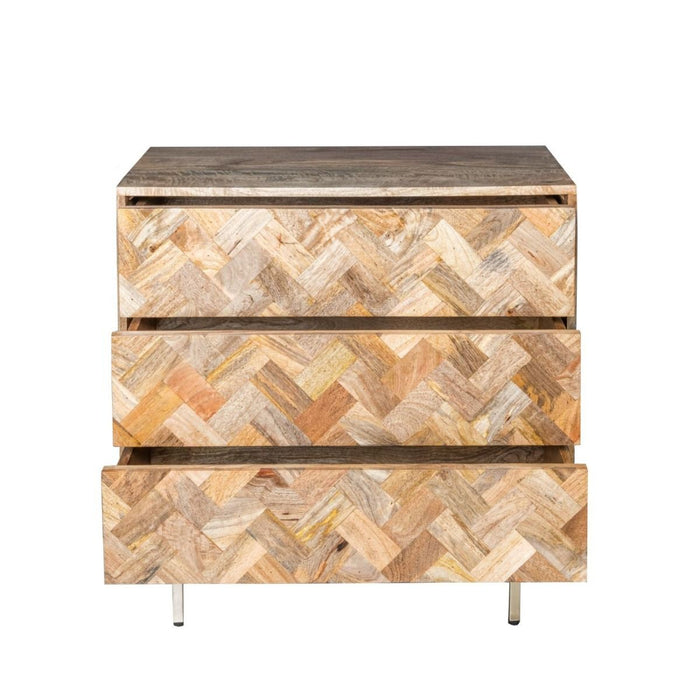 Block Light Mango 80cm Drawers - In Stock