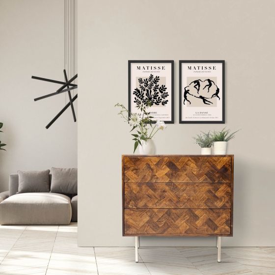 Acre & Artisan Block Mango Drawers (80cm)