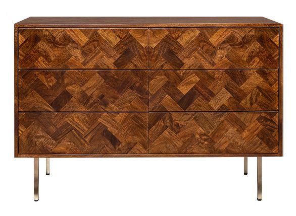 Block Mango 120cm Chest of Drawers - In Stock last one available