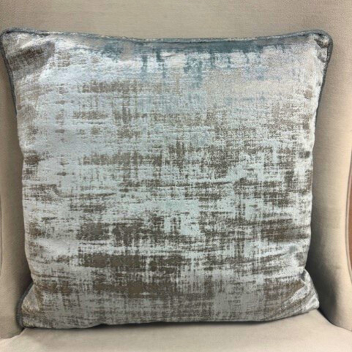 Boston Smoke Piped Cushion