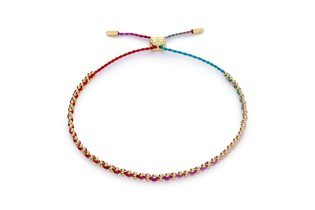 Braid Moroccan Spice Gold Woven Bracelet