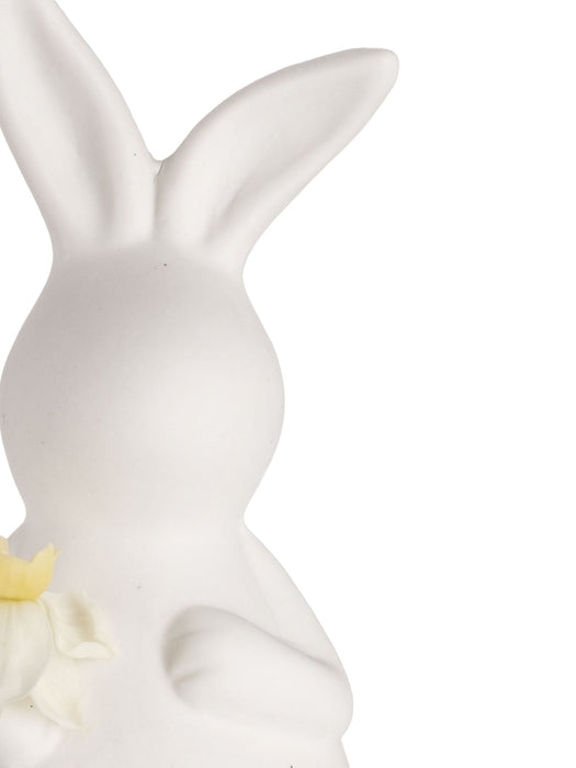 Bertha White Ceramic Bunnies