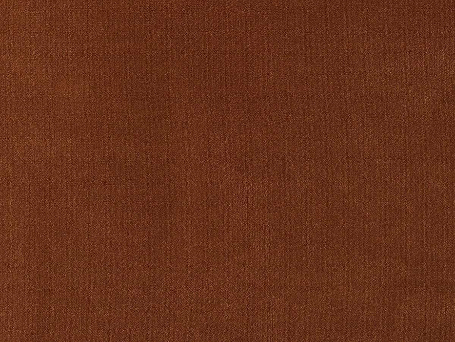 Storage Ottoman - Burnt Orange Velvet