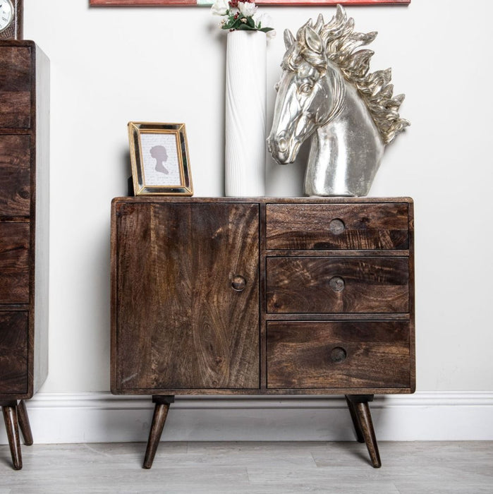 Vintage Mango 85cm Sideboard - In Stock