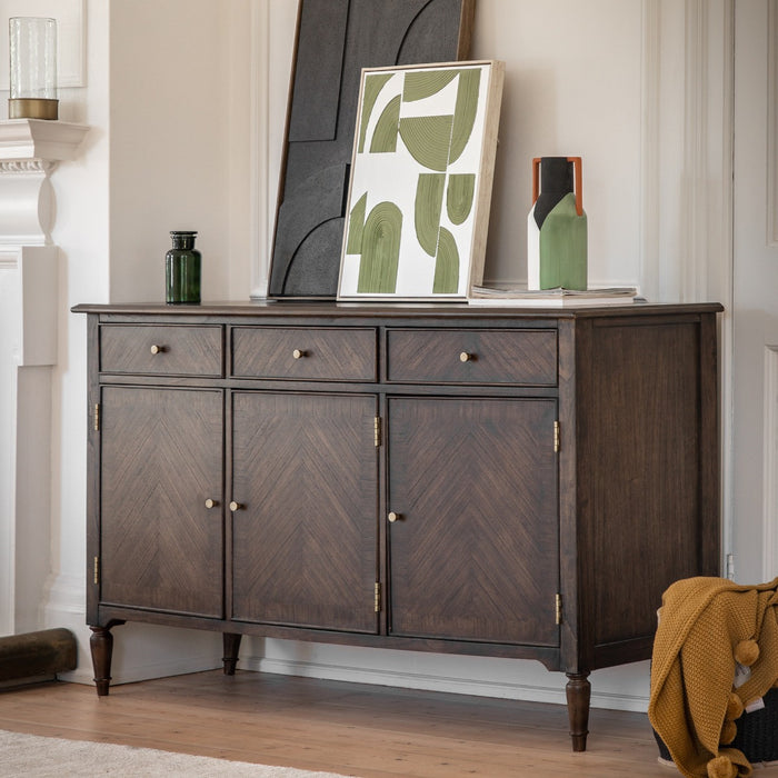 Camford Contemporary Large 3 Door Sideboard