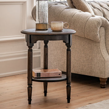 Camford Contemporary Round Side Table