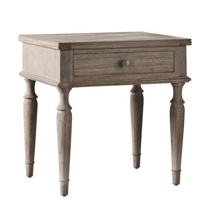 Camille French Style 1 Drawer Side Table