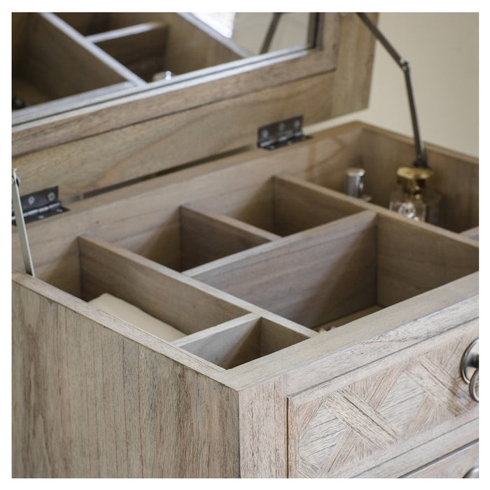 Camille French Style Weathered Tall Chest