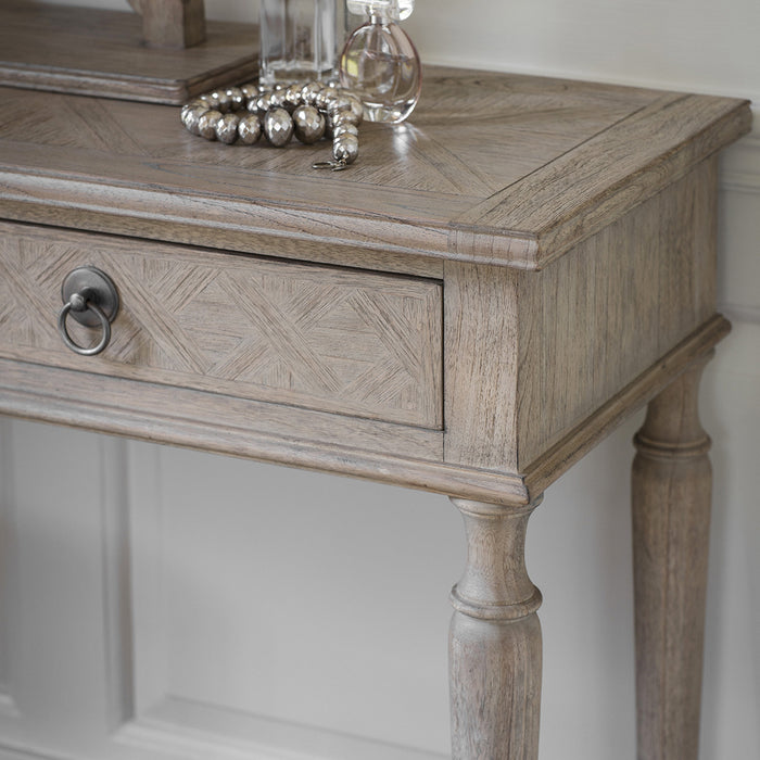 Camille French Style Weathered Dressing Table