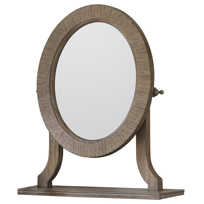 Camille French Style Weathered Dressing Table Mirror