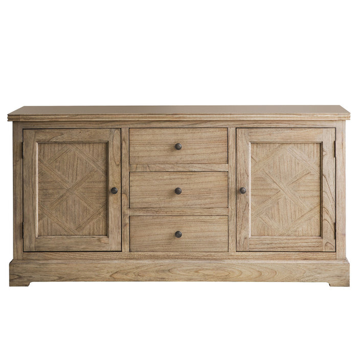 Camille French Style Weathered 2 Door Sideboard