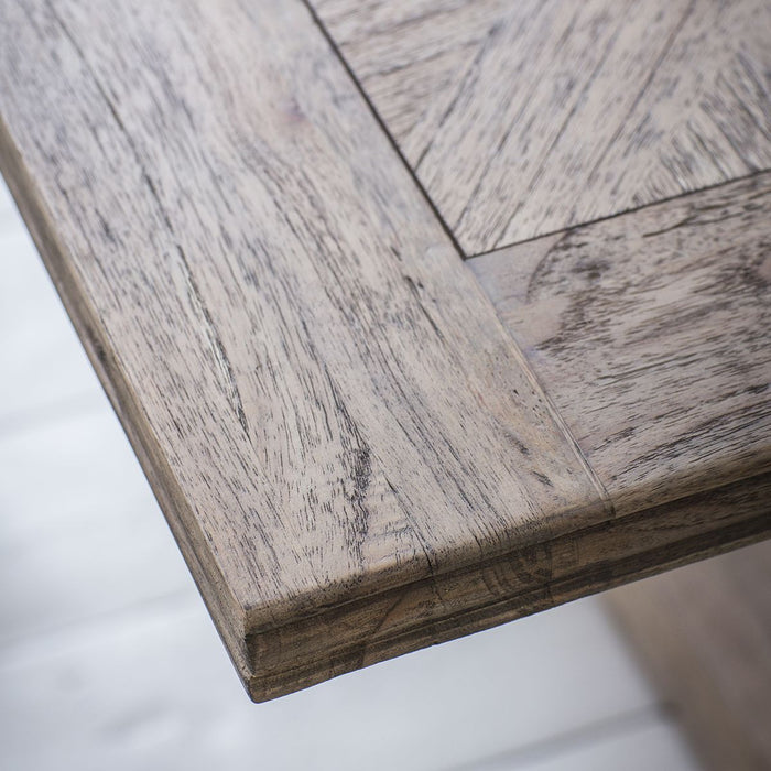 Camille French Weathered Extending Dining Table