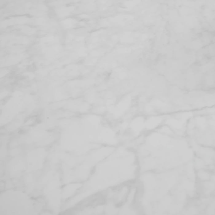 Jace 6 Seat Oval Dining Table White Carrara Honed Marble Effect Stone