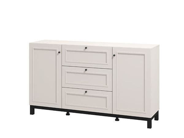 Cashmere Taupe Panelled Sideboard