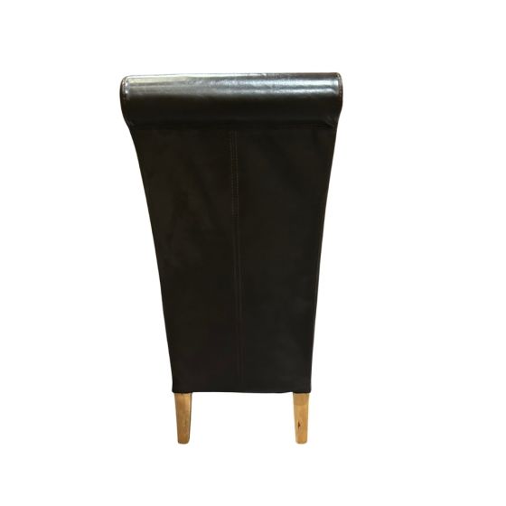 Acre & Artisan Leather Rollback Clearance Dining Chairs