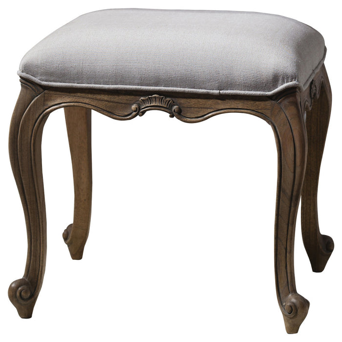Charlotte Weathered French Inspired Stool