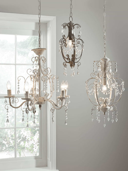 Small Juliet Chandelier - Grey