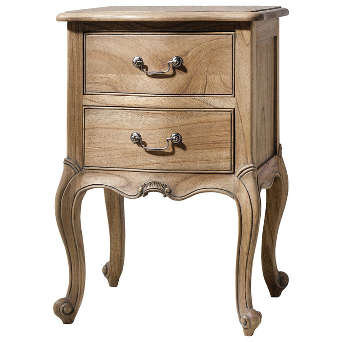 Charlotte Weathered French Inspired Bedside Table