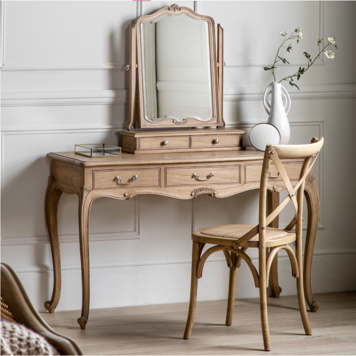 Charlotte Weathered French Inspired Dressing Table